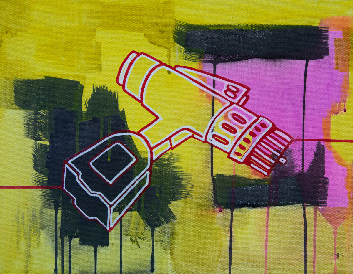 Original Print "Welder Run"