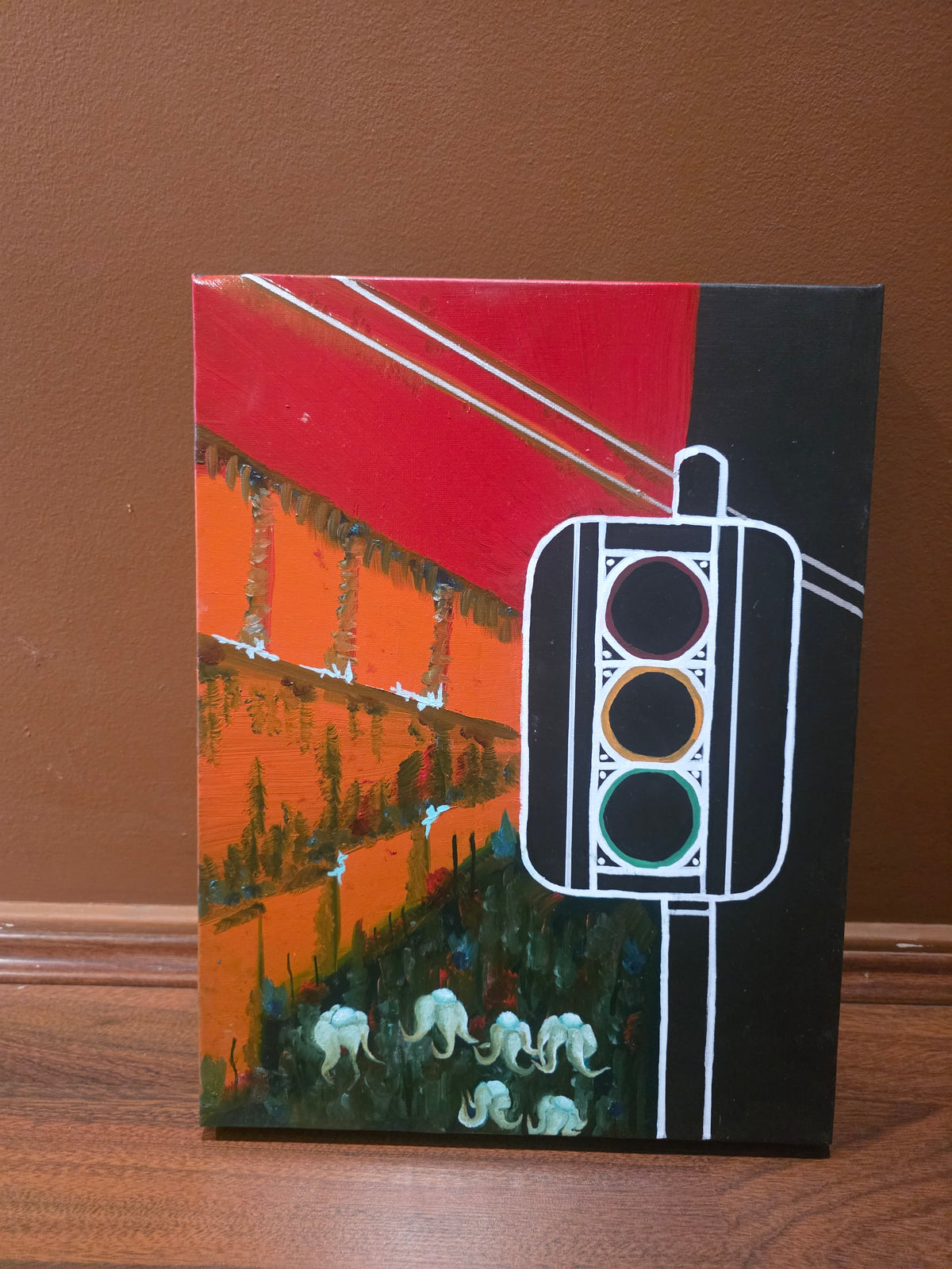 "Different States" oil on canvas 30 x 40cm