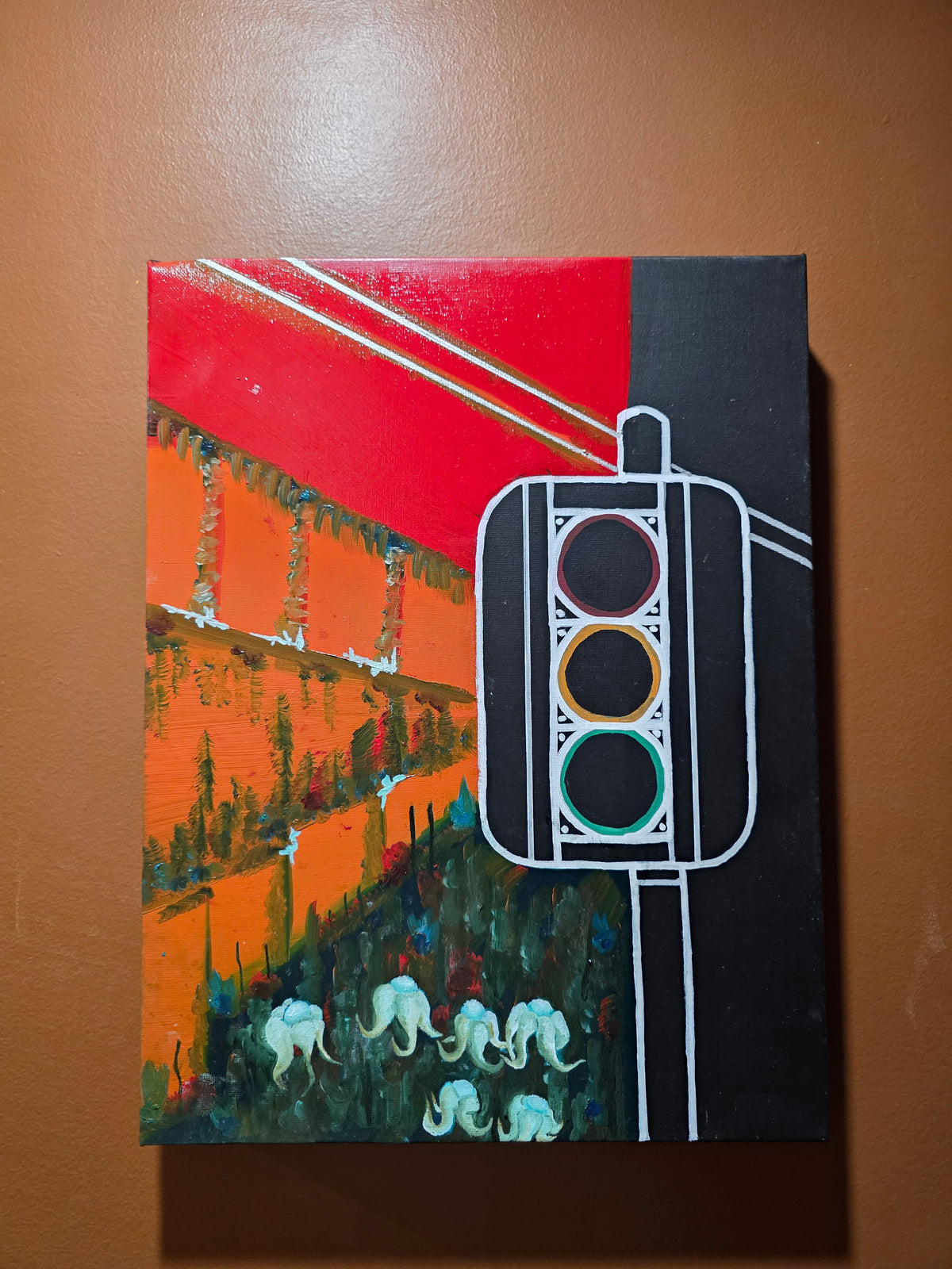 "Different States" oil on canvas 30 x 40cm