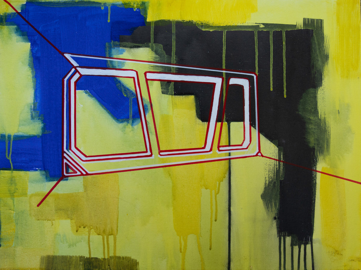 Original Print "Window walk by"