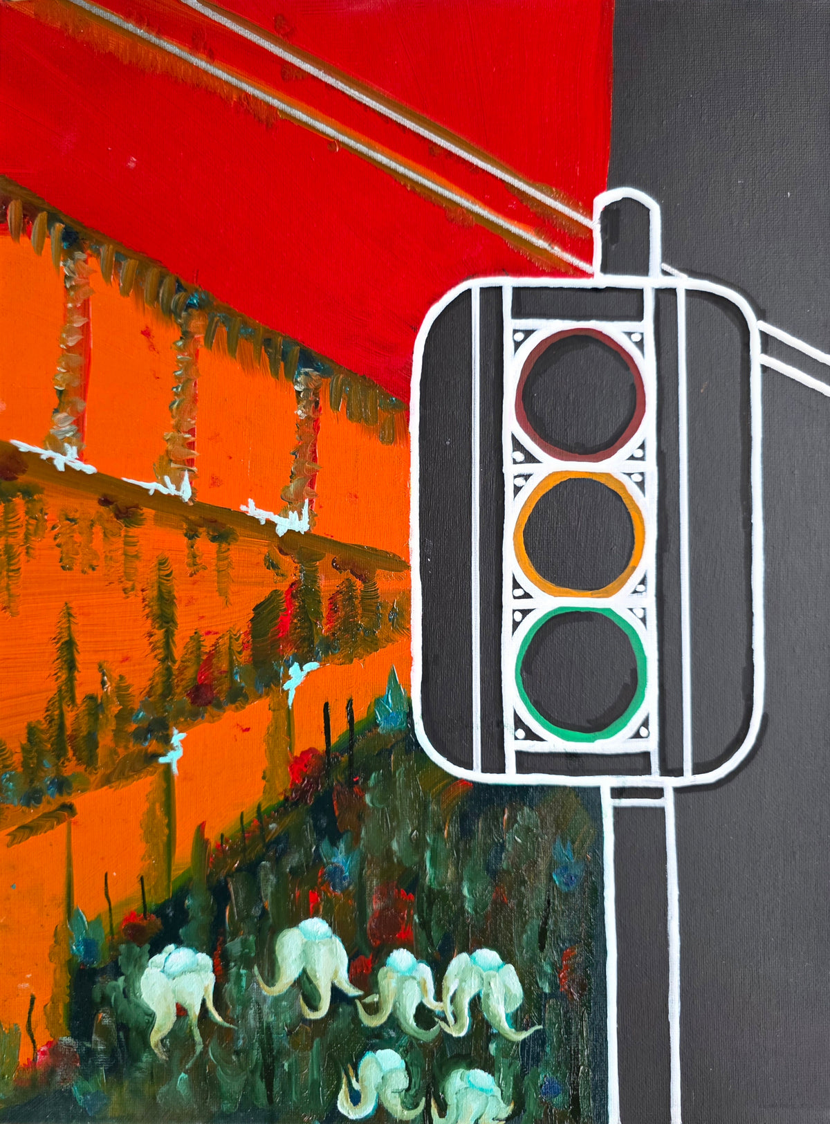 "Different States" oil on canvas 30 x 40cm